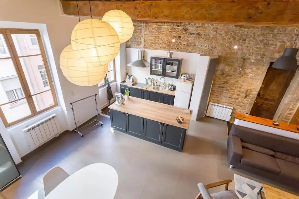 Loft Au Coeur De Croix-Rousse - Lyon Pour 2 Pers Apartment